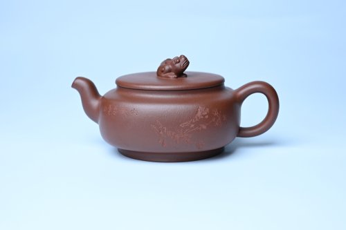 美壶定制紫砂壶 美壶特惠 精致优质紫泥祥瑞壶 难度大 茶人醉爱 原矿紫泥