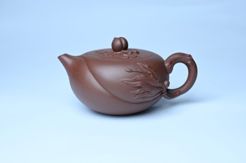 美壶定制紫砂壶 美壶特惠 1993年国工杨军保精致特好紫泥蟠桃壶 原矿紫泥