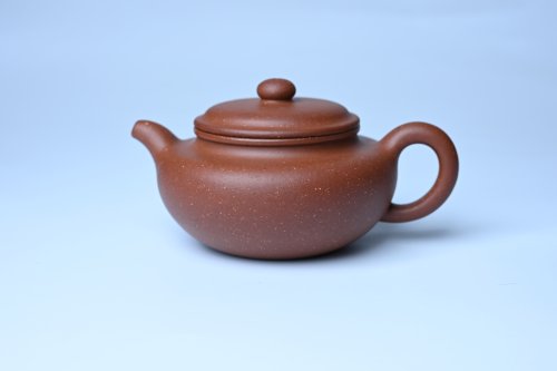 美壶定制紫砂壶 美壶特惠 精致特好共生紫砂矿扁古壶 矿物质丰富 茶人醉爱 原矿降坡泥