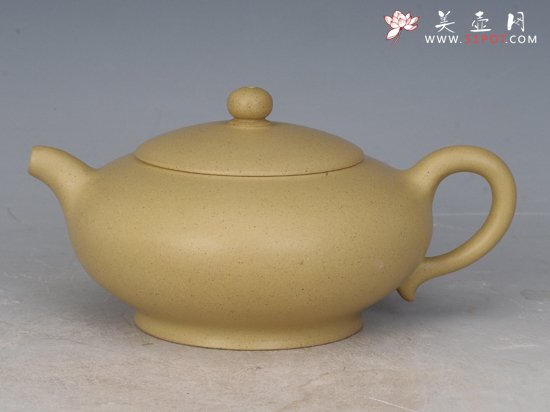 紫砂壶图片：本山绿泥小品  160cc - 美壶网