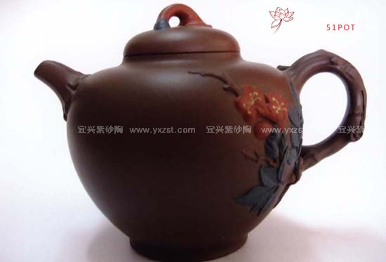 紫砂壶图片：万紫千红 - 美壶网