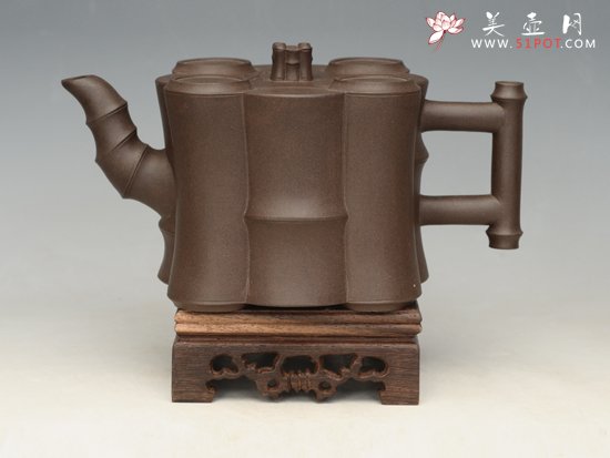 紫砂壶图片：五竹   容量：500cc - 美壶网