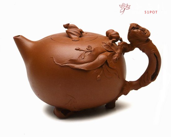 紫砂壶图片：福寿 - 美壶网
