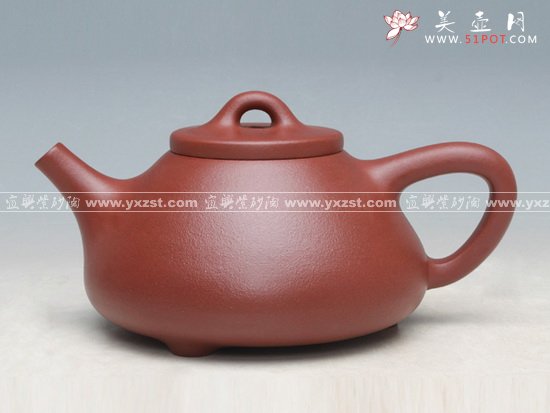 紫砂壶图片：石瓢壶  洪美华全手工制作 - 美壶网