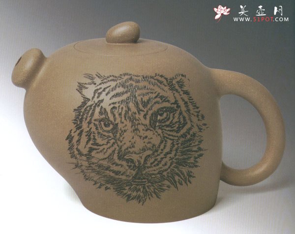 紫砂壶图片：美女与野兽 - 美壶网