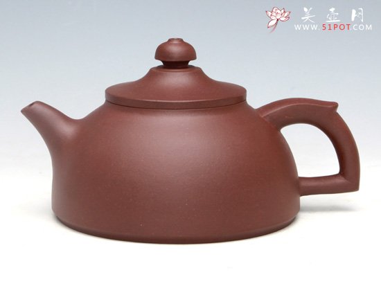 紫砂壶图片：天笠（紫泥）300ML - 美壶网