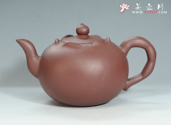 紫砂壶图片：莲花 - 美壶网