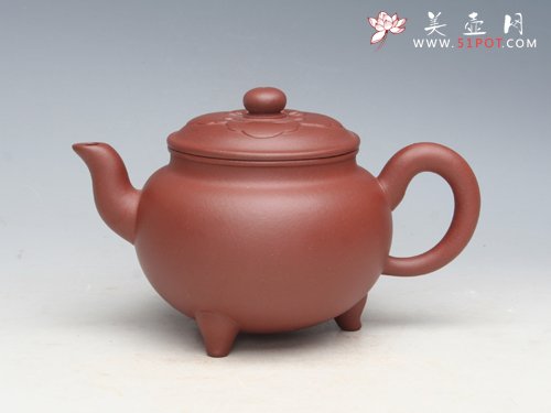 紫砂壶图片：全手工大彬如意 - 美壶网