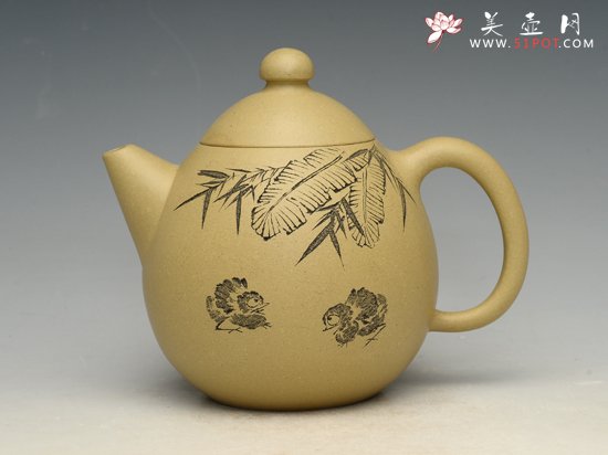 紫砂壶图片：金龙蛋 - 美壶网