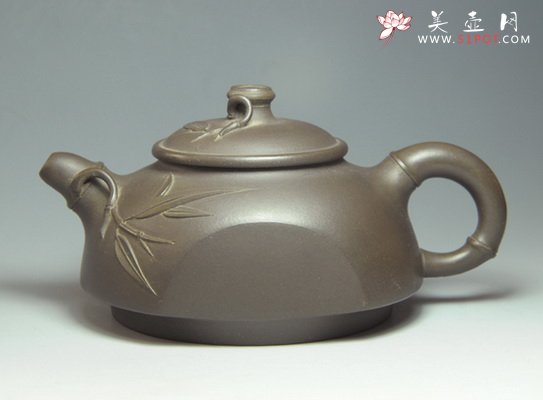 紫砂壶图片：截面竹 - 美壶网