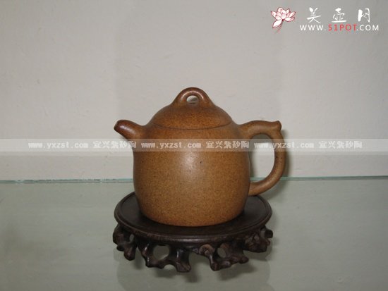 紫砂壶图片：秦权壶 - 美壶网