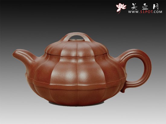 紫砂壶图片：菱花 - 美壶网