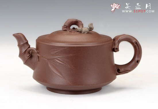 紫砂壶图片：松竹梅 - 美壶网