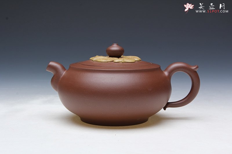 紫砂壶图片：锦上添花 - 美壶网