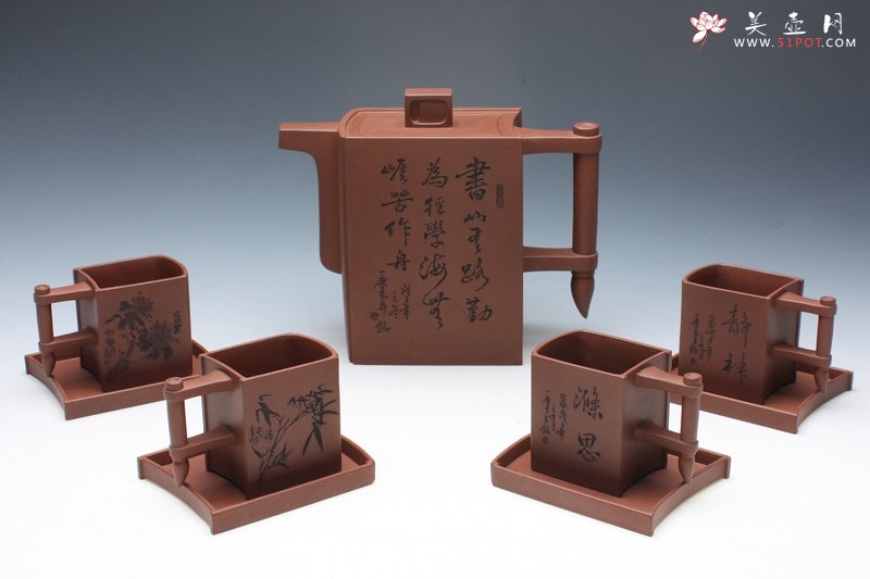 紫砂壶图片：圣卷 - 美壶网