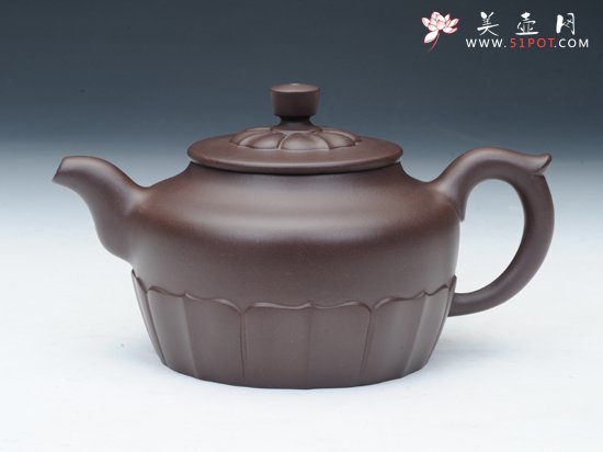 紫砂壶图片：莲花 - 美壶网