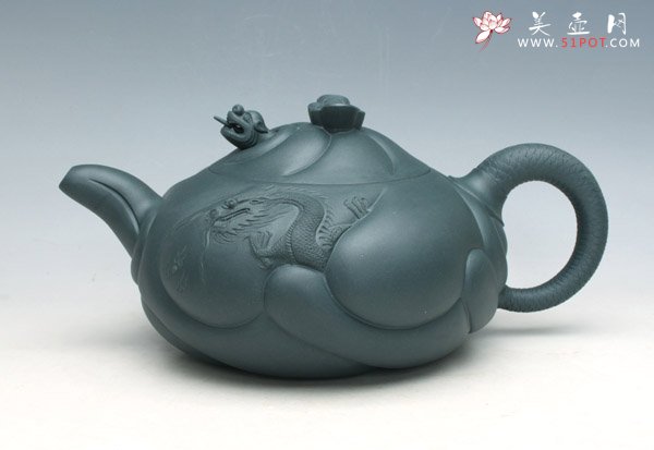 紫砂壶图片：鱼化龙 - 美壶网