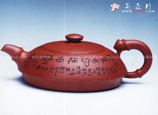 紫砂壶图片：逸竹壶 - 美壶网
