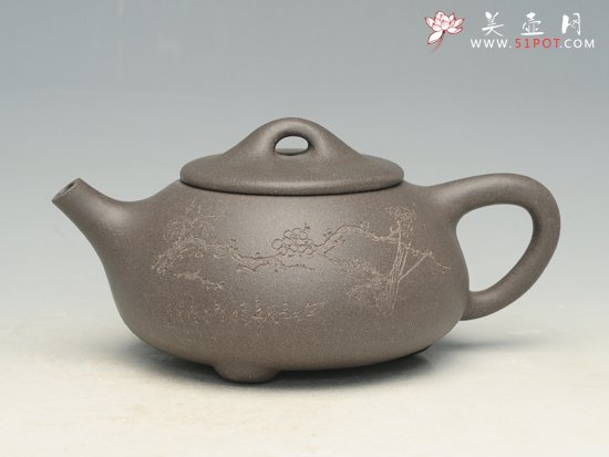 紫砂壶图片：石瓢 - 美壶网