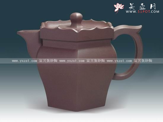 紫砂壶图片：僧帽 - 美壶网