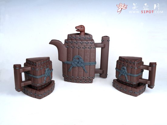 紫砂壶图片：虚实篇――第六篇  泥料：清水泥 ... - 美壶网