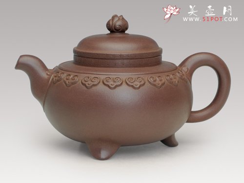 紫砂壶图片：云肩如意 - 美壶网