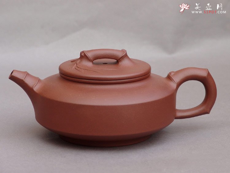 紫砂壶图片：竹韵壶 - 美壶网