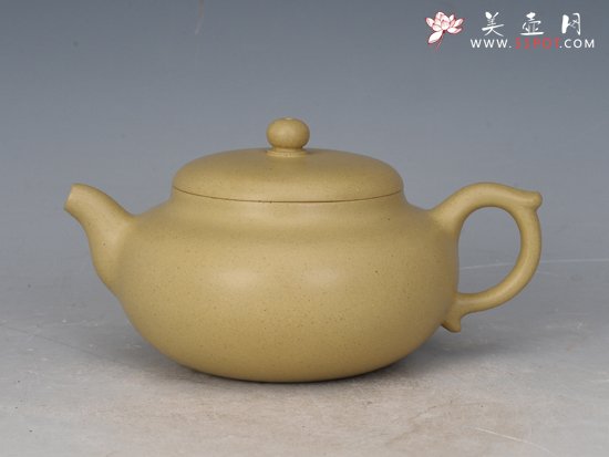 紫砂壶图片：本山绿泥小品  160cc - 美壶网