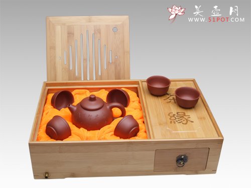 紫砂壶图片：清风套壶 - 美壶网