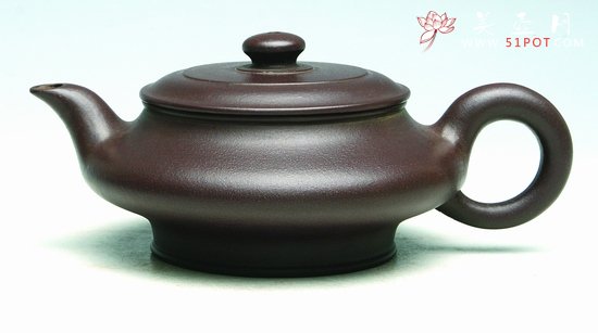 紫砂壶图片：虚扁 - 美壶网