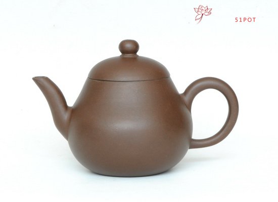 紫砂壶图片：梨形水平（全手工） - 美壶网