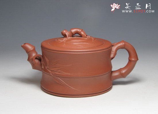 紫砂壶图片：竹段 - 美壶网