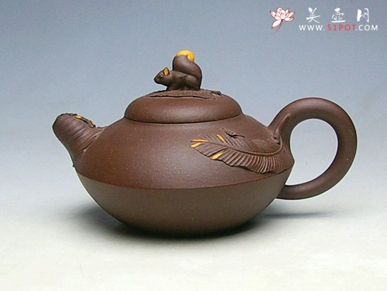 紫砂壶图片：逸趣壶 - 美壶网