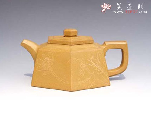 紫砂壶图片：六方井栏 - 美壶网