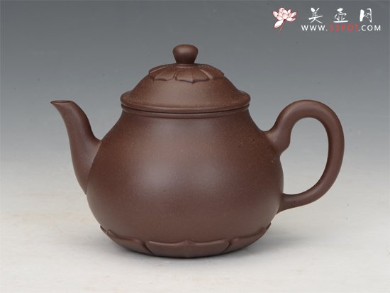 紫砂壶图片：莲韵壶 - 美壶网