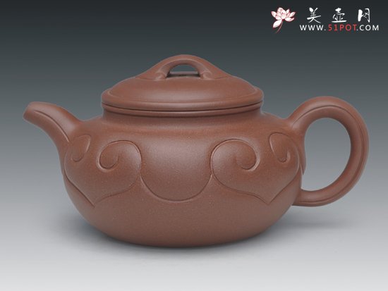 紫砂壶图片：仿古如意 - 美壶网