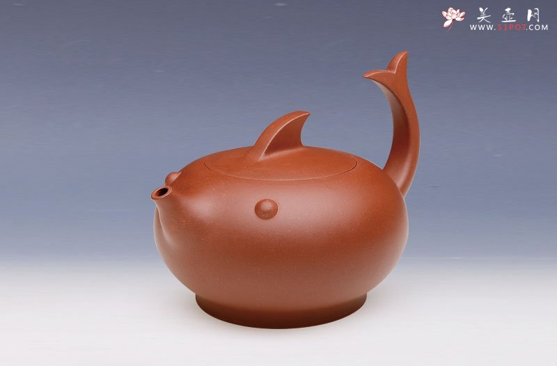 紫砂壶图片：飞鱼 - 美壶网