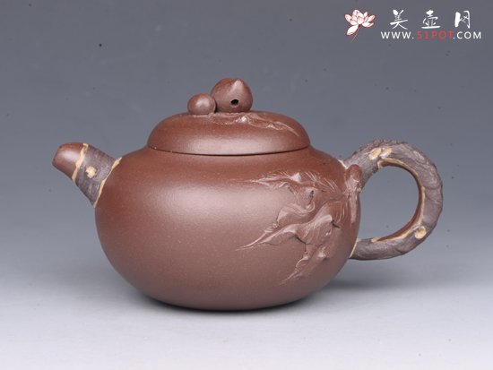 紫砂壶图片：小桃壶 - 美壶网