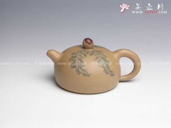 紫砂壶图片：听雨 - 美壶网