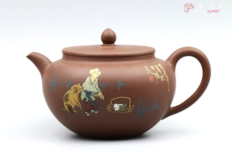 紫砂壶图片：宫灯壶 - 美壶网