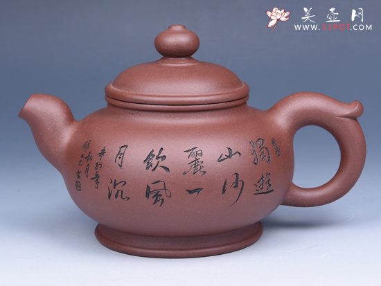 紫砂壶图片：   - 美壶网