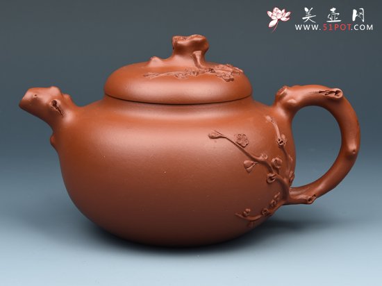 紫砂壶图片：梅段 - 美壶网