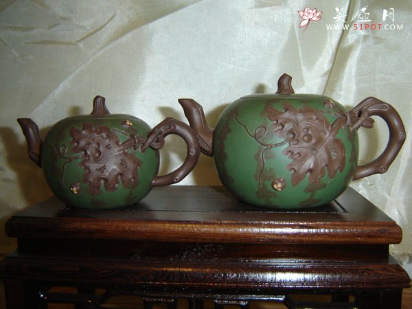 紫砂壶图片：西瓜 - 美壶网