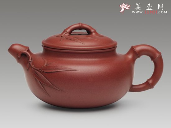 紫砂壶图片：竹仿古 - 美壶网