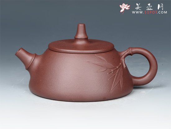 紫砂壶图片：冬竹 - 美壶网