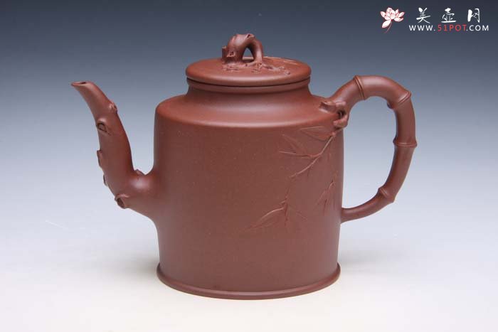 紫砂壶图片：青梅竹马  底槽青 - 美壶网