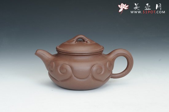 紫砂壶图片：仿古如意 - 美壶网