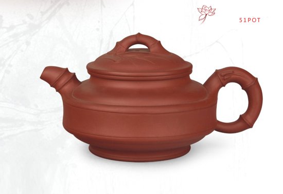 紫砂壶图片：仿古竹节 - 美壶网