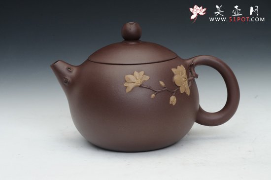 紫砂壶图片：冰清玉洁1 - 美壶网