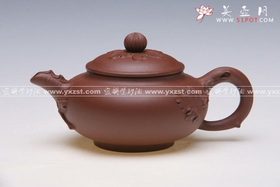 紫砂壶图片：菊花 - 美壶网